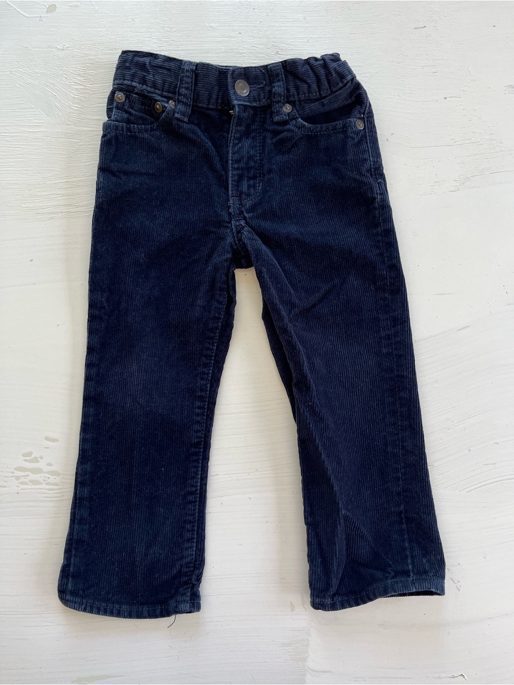 GAP Dark Navy Corduroy Kids Pants